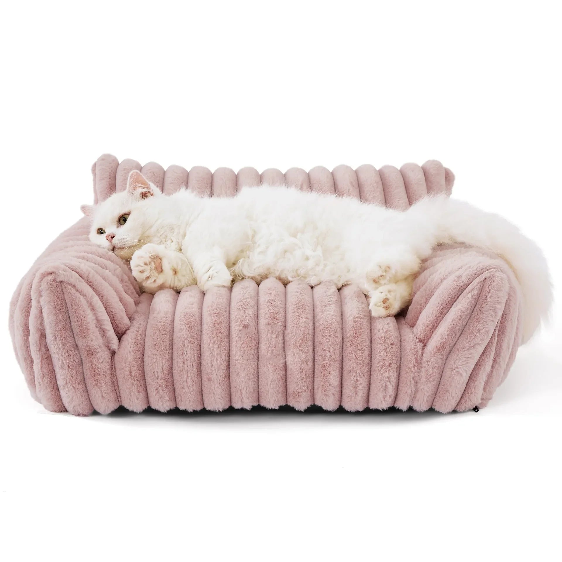 Luxury Cat Bed Sofa Winter Warm Cat Nest Pet Bed for Small Medium Dogs Cats Comfortable Plush Puppy Bed Pet Supplies Winter Sofa
