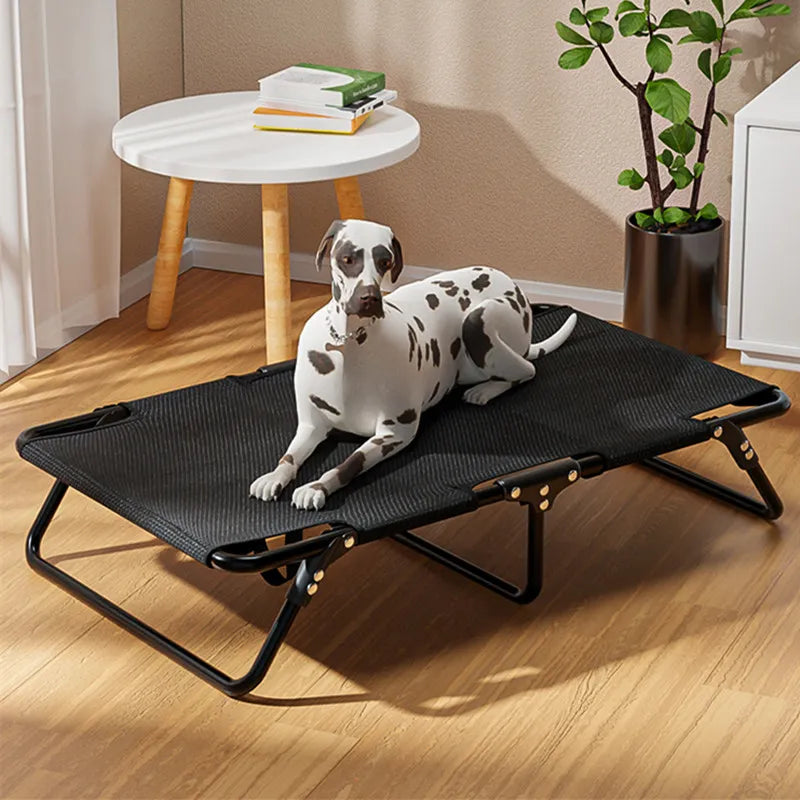 Dog Bed Anti-Moisturizing Dogs Bed Foldable Dog Beds for Large Dogs Sleeping Breathable House Pet Beds Camping Kennel for Pets